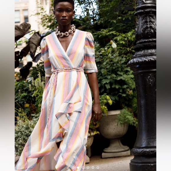 Alix of Bohemia Lola Sunset Wrap Dress - Picture 3 of 11